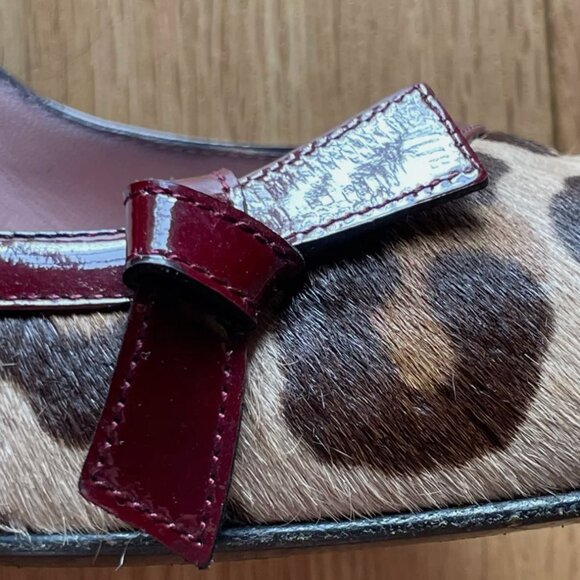 The prettiest leopard-print shoes! Vintage Cesare Paciotti, 41 - Picture 3 of 8